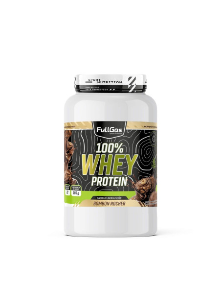 100% Whey Protein (Concentrado) - Bombón Rocher - 900g