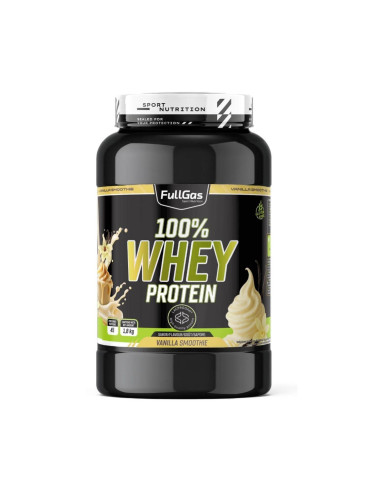 100% De protéines de lactosérum (concentré) - Smoothie à la vanille - 1.8kg