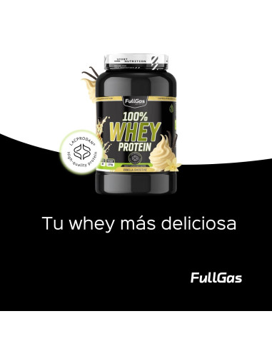 100% Whey Protein (Concentrado) - Vainilla smoothie - 1,8kg