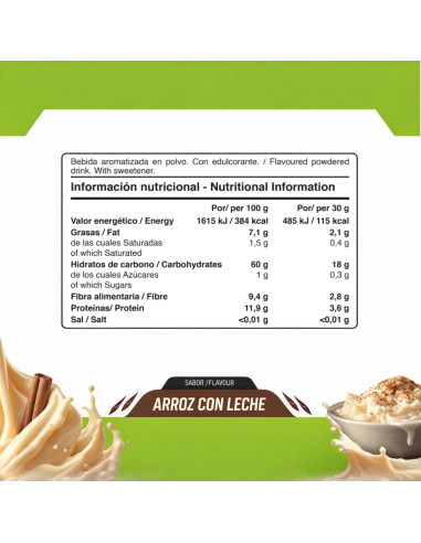 Avena Molida (Harina de avena) - Arroz con leche - 1,5kg