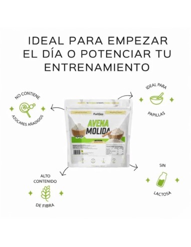 Avena Molida (Harina de avena) - Natural - 1,5kg