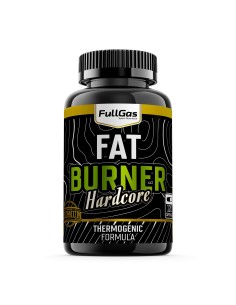 Fat Burner Hardcore (Fórmula Termogénica*) - 120 cápsulas