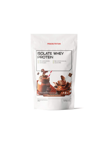 100% Isolate Whey (Aislado) - Chocolate smoothie - 454g