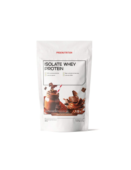 100% Isoler de lactosérum (isolé) - Smoothie au chocolat - 454g