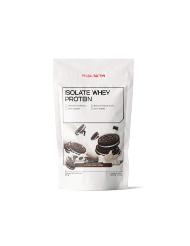100% Isolat de lactosérum (isolé) - Cookies & Crème - 454g