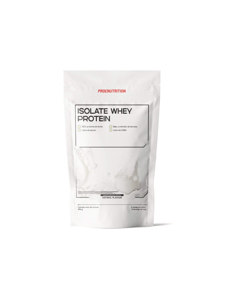 100% Isoler de lactosérum (isolé) - Neutre / Naturel - 454g