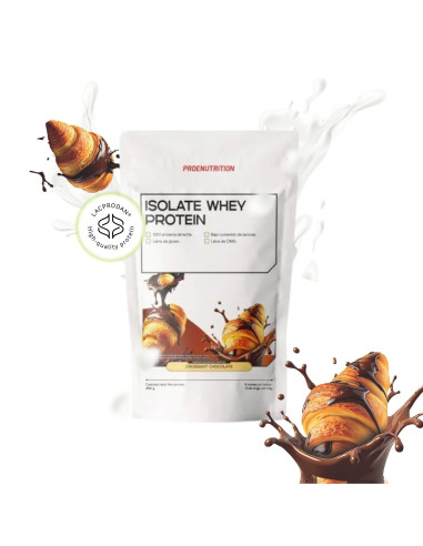 100% Isolate Whey (Aislado) - Croissant Chocolate - 454g