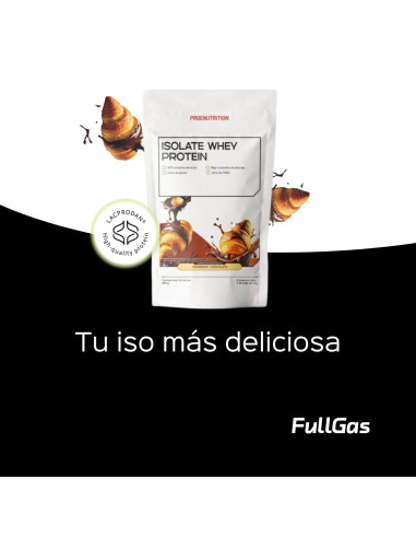 100% Isolate Whey (Aislado) - Croissant Chocolate - 454g