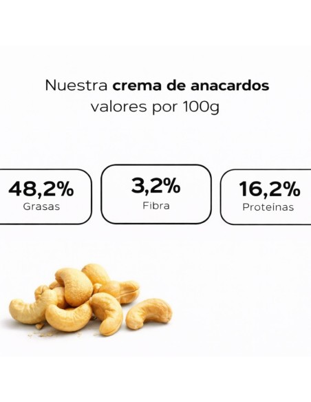 Crème de noix de cajou écologique - 100% Pure - 250g