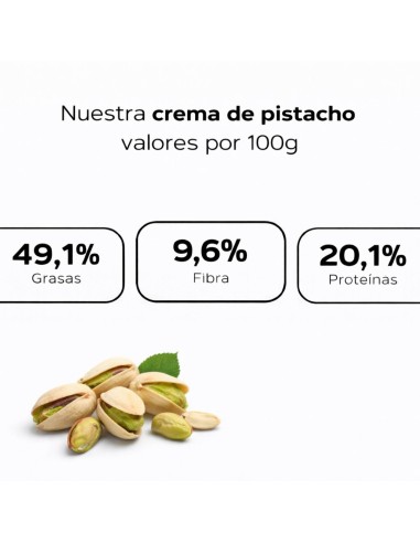 Crème de pistache écologique - 100% Pure - 100g