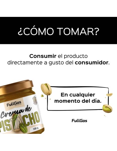 Crema de Pistacho ecológica - 100% Pura - 100g