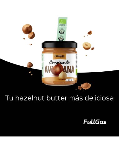 Crema de Avellana ecológica - 100% Pura - 250g