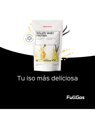 100% Isolate Whey (Aislado) - Vainilla smoothie - 454g