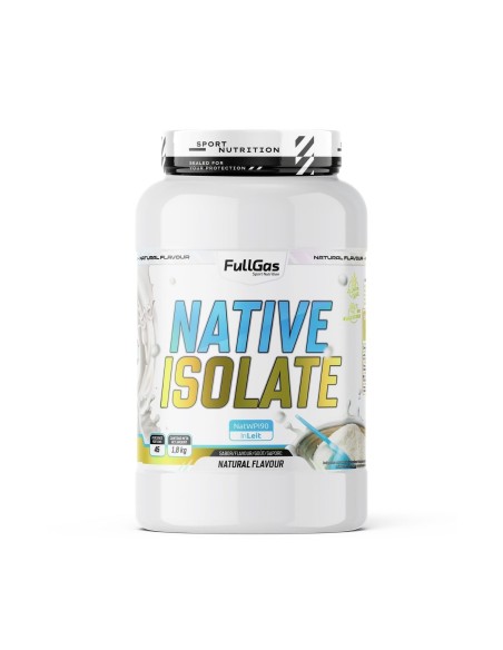 Native Isolate (Whey Nativa) - Sin Edulcorante - Natural - 1,8kg