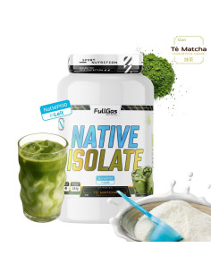 Native Isolate (Whey Nativa) - Sin Edulcorante - Té Matcha - 1,8kg 2