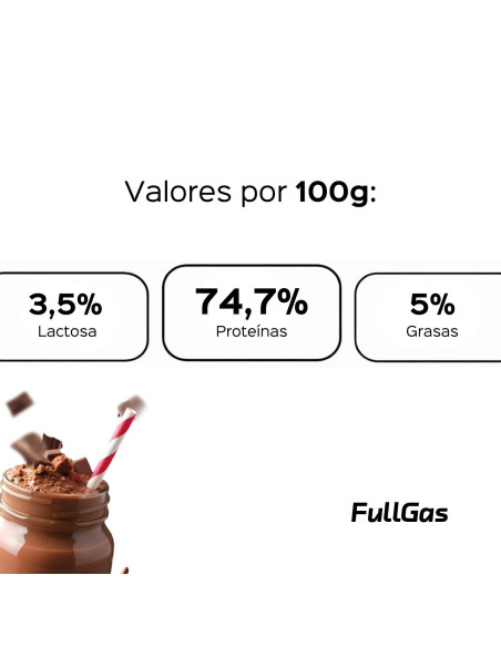 Gold Whey (Whey+Colágeno) - Chocolate smoothie - 1,8kg