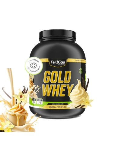 Gold Whey (Whey+Colágeno) - Vainilla smoothie - 1,8kg