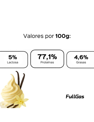 Gold Whey (Whey+Colágeno) - Vainilla smoothie - 1,8kg