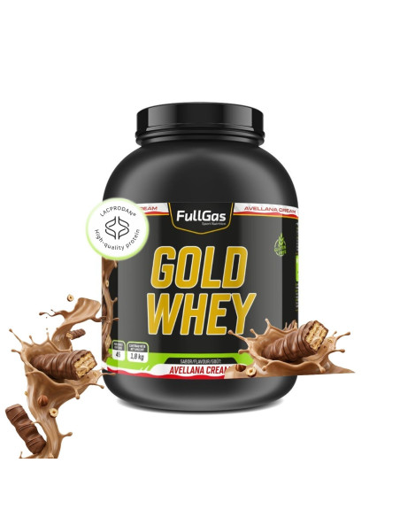 Gold Whey (Whey+Colágeno) - Avellana cream - 1,8kg