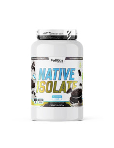 Isolat indigène (lactosérum) - Avec édulcorant - Biscuits et crème - 1,8 kg