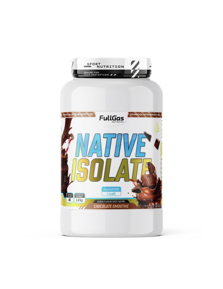 Native Isolate (Whey Nativa) - Con Edulcorante - Chocolate smoothie - 1,8kg