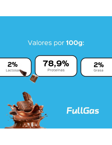 Native Isolate (Whey Nativa) - Con Edulcorante - Chocolate smoothie - 1,8kg