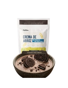 Crema de Arroz (Hidrolizada-Pregelatinizada) - Cookies & cream - 1kg 2