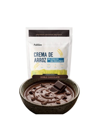 Crema de Arroz (Hidrolizada-Pregelatinizada) - Doble chocolate - 1kg
