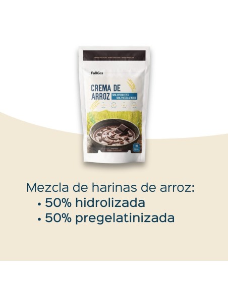 Crème de riz (hydrolysée-Pregélatinisée) - Double chocolat - 1kg