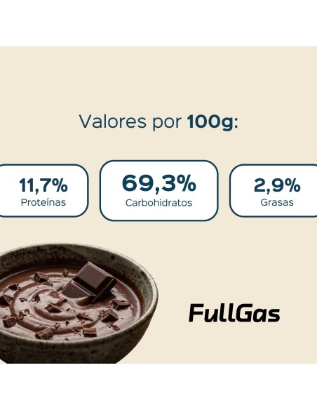 Crema de Arroz (Hidrolizada-Pregelatinizada) - Doble chocolate - 1kg