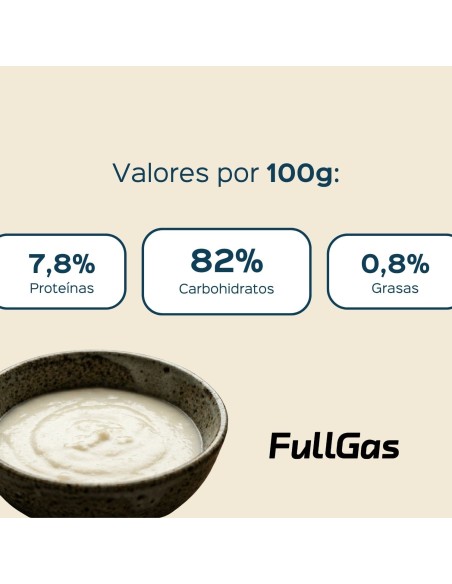 Crema de Arroz (Hidrolizada-Pregelatinizada) - Natural - 2kg