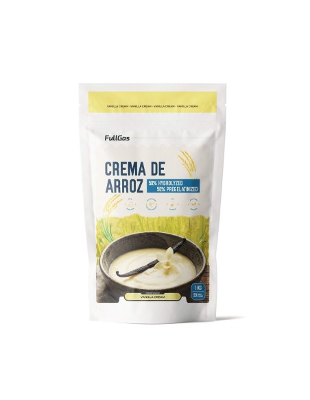 Crème de riz (hydrolysée-Pregélatinisée) - Vanille - 1kg