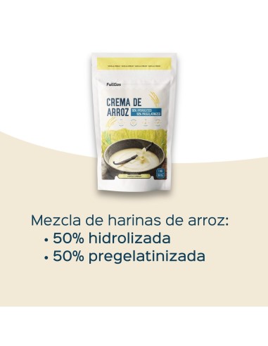 Crème de riz (hydrolysée-Pregélatinisée) - Vanille - 1kg