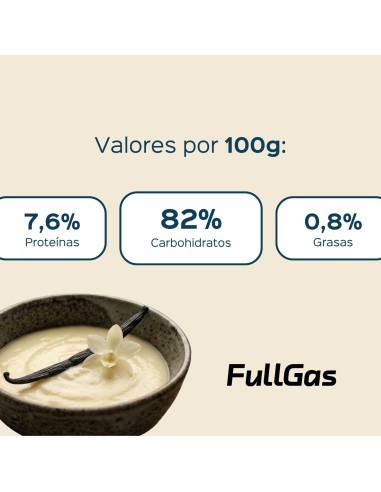 Crème de riz (hydrolysée-Pregélatinisée) - Vanille - 1kg