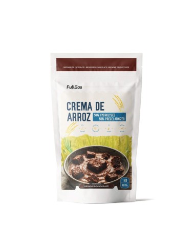 Crema de Arroz (Hidrolizada-Pregelatinizada) - Brownie - 1kg