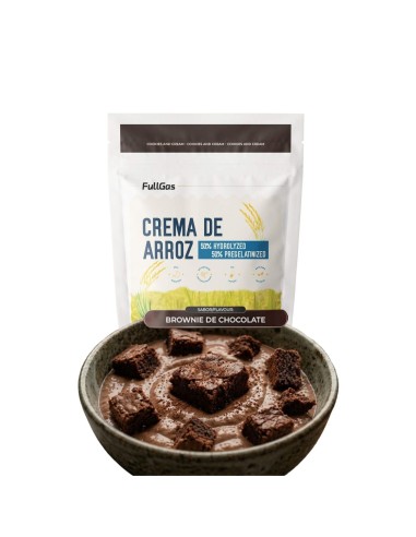 Crema de Arroz (Hidrolizada-Pregelatinizada) - Brownie - 1kg