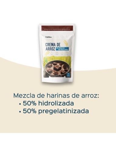 Crème de riz (hydrolysée-Pregélatinisée) - Brownie - 1kg