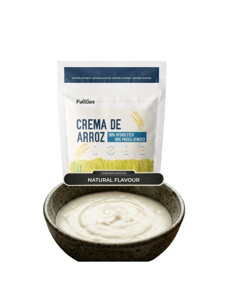Crema de Arroz (50% Hidrolizada-50% Pregelatinizada) - Natural - 1kg