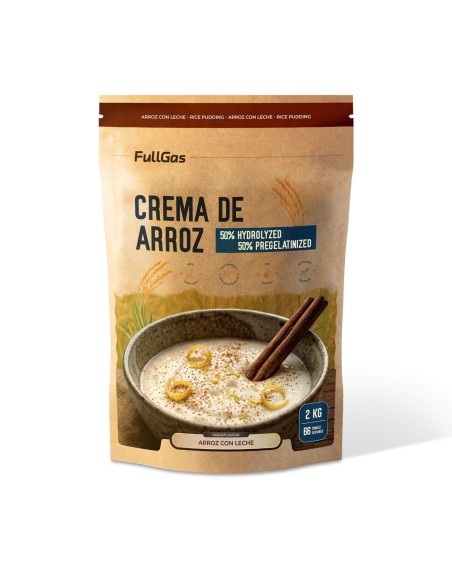 Crema de Arroz (Hidrolizada-Pregelatinizada) - Arroz con leche - 2kg