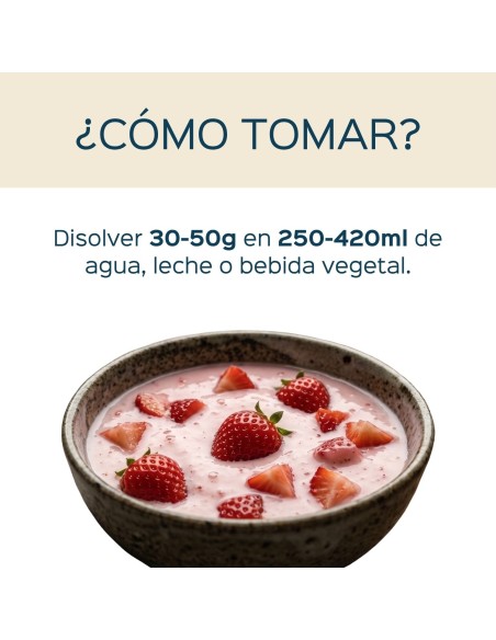 Crema de Arroz (Hidrolizada-Pregelatinizada) - Fresa - 1kg