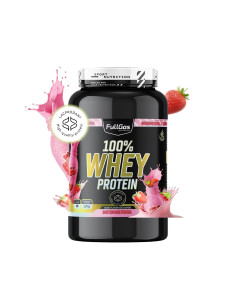 100% Protéine de lactosérum (concentré) - Smoothie à la fraise - 1.8kg 2