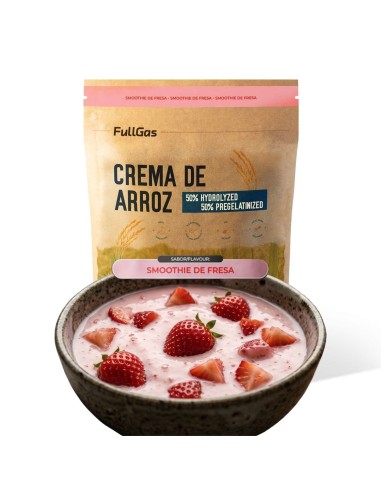Crème de riz (hydrolysée-Pregélatinisée) - Fraise - 2kg