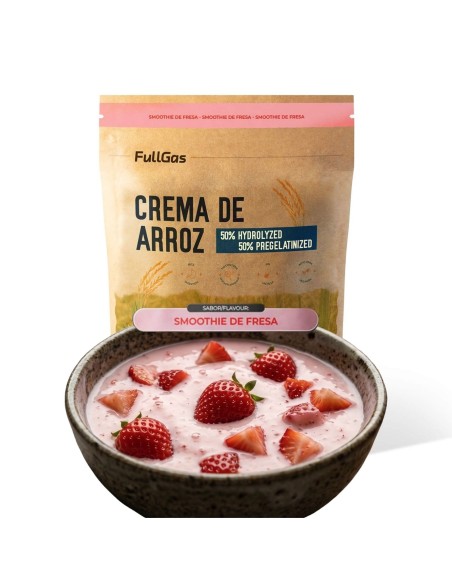 Crema de Arroz (Hidrolizada-Pregelatinizada) - Fresa - 2kg