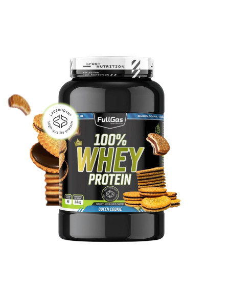 100% Whey Protein (Concentrado) - Queen Cookie - 1,8kg