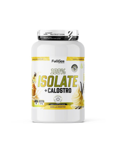 100% Isolate + Calostro - Vainilla smoothie - 1,8kg