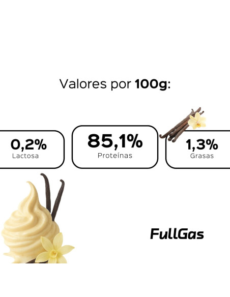 100% Isolat + colostrum - Vanilla Smoothie - 1,8kg