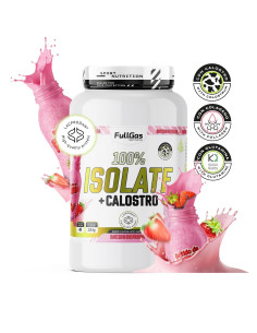 100% Isolat + colostrum - Smoothie à la fraise - 1.8kg 2