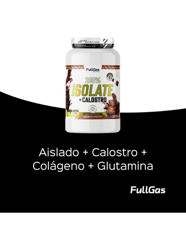 100% Isolat + colostrum - Smoothie au chocolat - 1,8kg