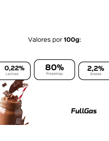 100% Isolate + Calostro - Chocolate smoothie - 1,8kg