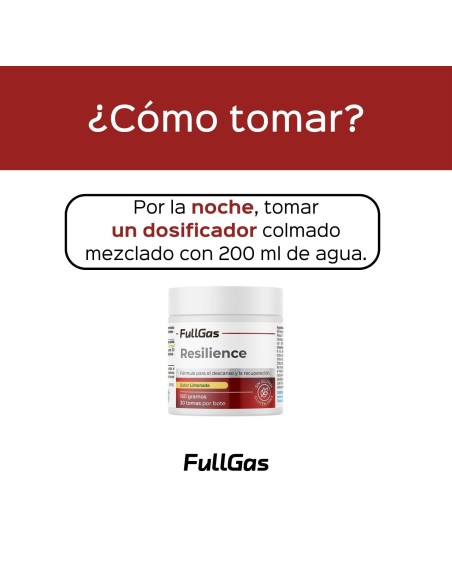 Compra Resilience de FullGas (Fórmula para Descanso y Recuperación)